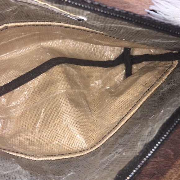 Mudpie adorable burlap travel bag - Picture 4 of 6